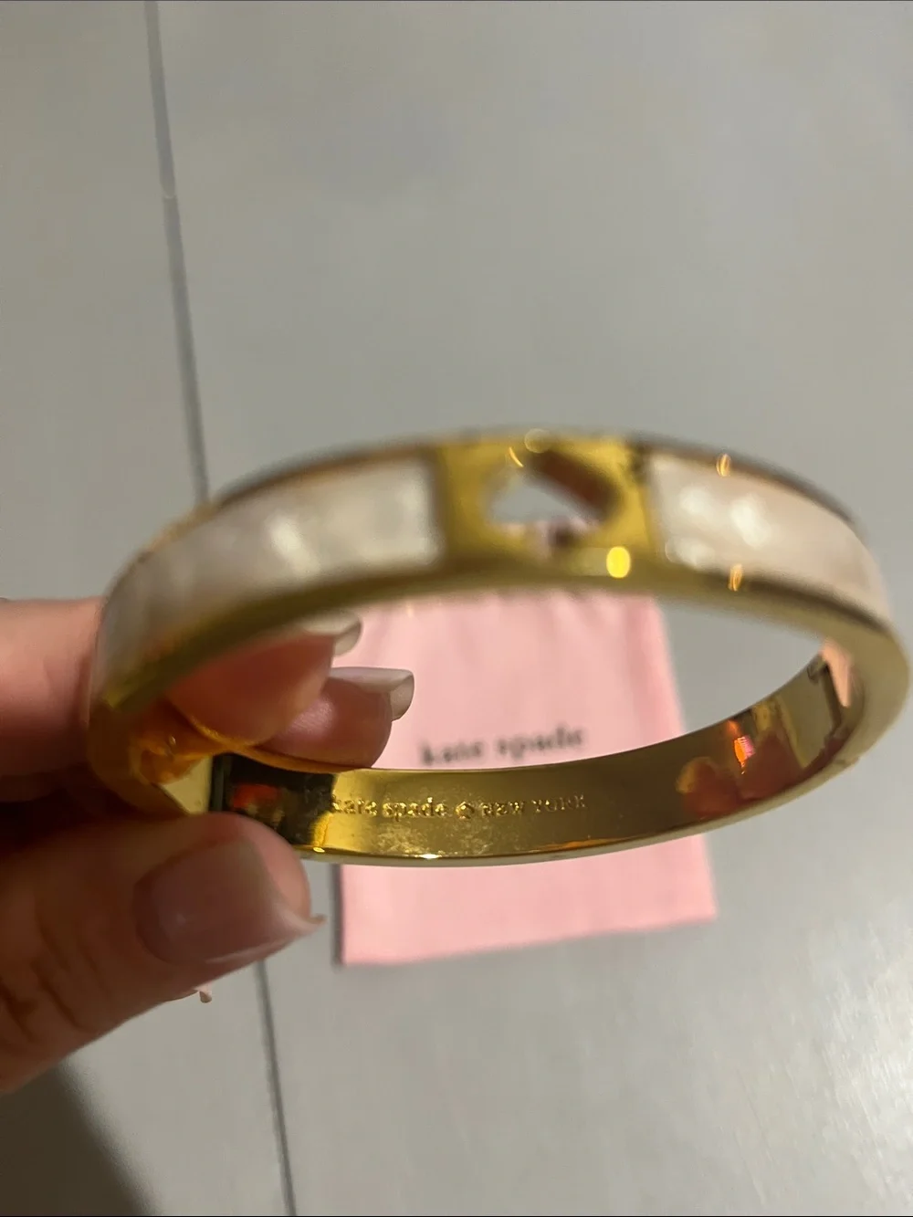 kate spade gold tone